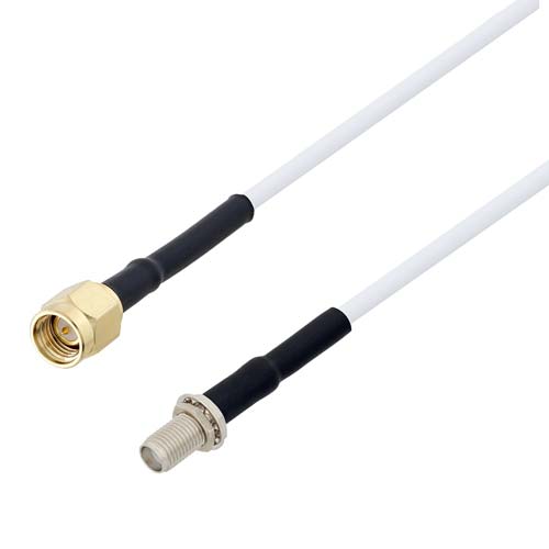 SMA Male to SMA Female Bulkhead Cable RG-188 Coax FMCA9995