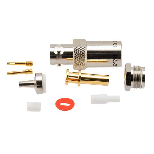 78 Ohm TRB 3-Lug Jack 1553 Connector Clamp/Solder Attachment for M17/176-00002, FMCN10-06575-206