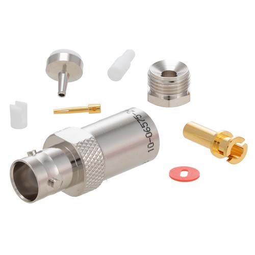 78 Ohm TRB 3-Lug Jack 1553 Connector Clamp/Solder Attachment for FMBC-30-02002, TWAC-78-1F2 FMCN10-06575-242