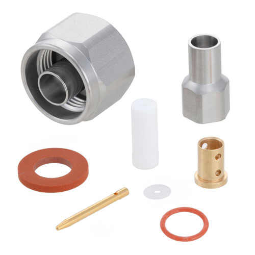 N Male (Plug) Precision Connector for LL142 Cable, Clamp/Solder FMCN1084