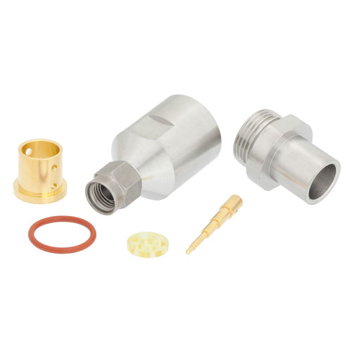 SMA Male (Plug) Precision Connector for LL335i Cable, Clamp/Solder FMCN1181