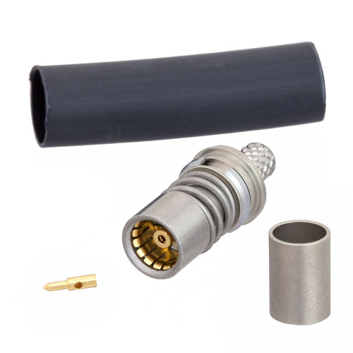 BMA Jack (Female) Snap-On Connector For RG142, RG223, RG400, RG55 Cable, Crimp/Solder FMCN1205