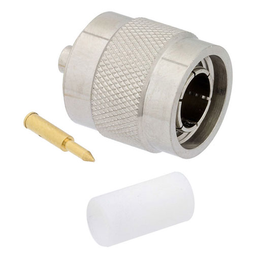 TNC Male (Plug) Connector For RG405, FM-SR086CUTN, FM-SR086ALTN Cable, Solder FMCN1462