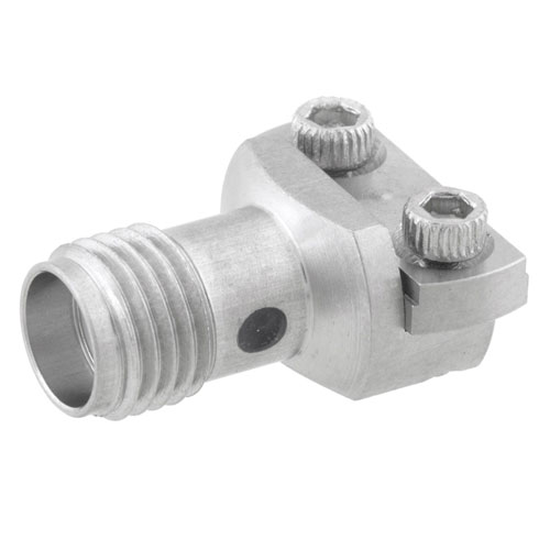 SMA Female (Jack) PCB Connector End Launch Microstrip/Coplanar Launch, 0.012 inch, Clamp/Solder (Captive Contact) FMCN1488