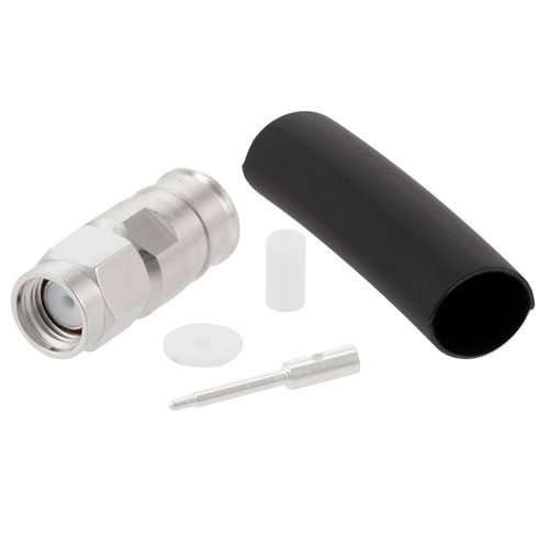 SMA Male Low PIM Connector Solder Attachment for FM-1/4SFHC, SPP-250-LLPL, SPO-250, SPF-250 Cable FMCN1718