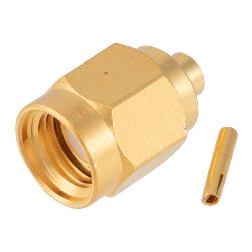 RP SMA Male Connector Solder Attachment for FM-SR086ALTN, FM-SR405FL, RG405 Cable FMCN1727