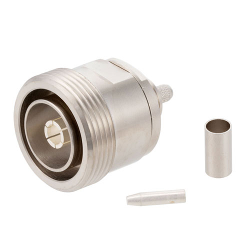 7/16 DIN Female Connector Crimp/Solder Attachment for RG55, RG142, RG223, RG400 FMCN1749