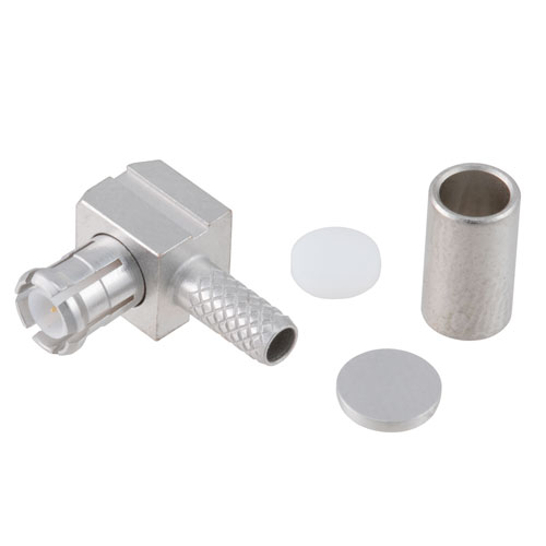 RA MCX Plug Non-Magnetic Connector Crimp/Solder Attachment for RG316 Cable FMCN45867