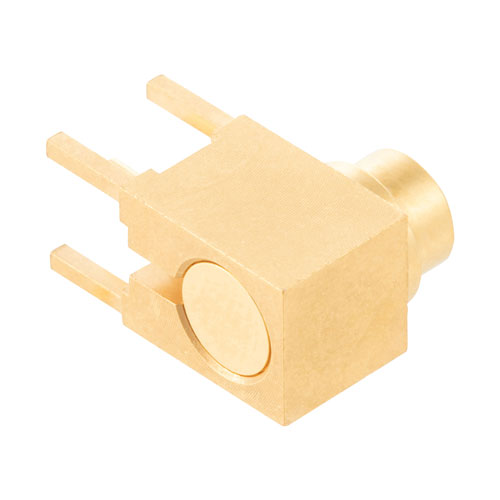 RA MCX Jack Non-Magnetic Connector Solder Attachment for PCB FMCN45872