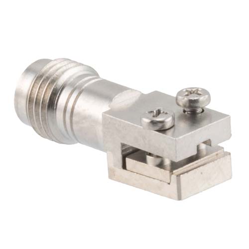 2.4mm Female (Jack) 2 Hole PCB Narrow Body, 0.062 inches End Launch PCB Connector, Solderless FMCN45949