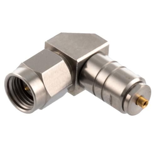 RA 2.92mm Male Connector Clamp/Solder Attachment for FM-SR034CU-ST, .034 Semi-Rigid Cable FMCN51265
