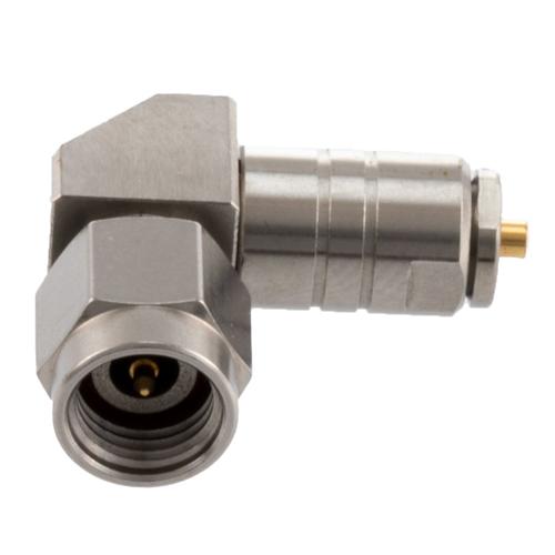 RA 2.92mm Male Connector Clamp/Solder Attachment for FM-SR034CU-ST, .034 Semi-Rigid Cable FMCN51265