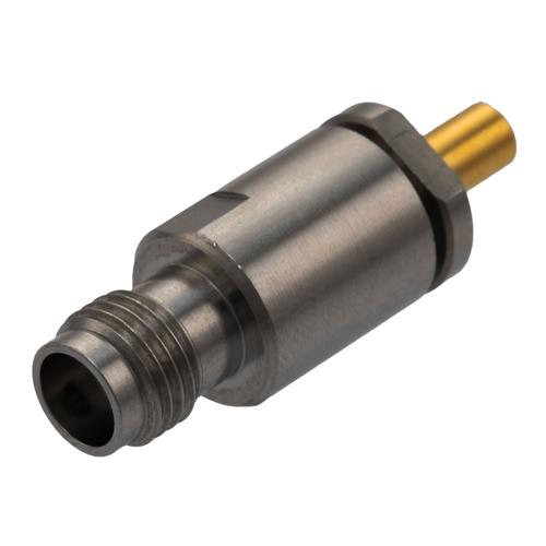 1.85mm Female (Jack) Connector Clamp/Solder Attachment for 0.085 Semi-Rigid Coax Cable FMCN5227