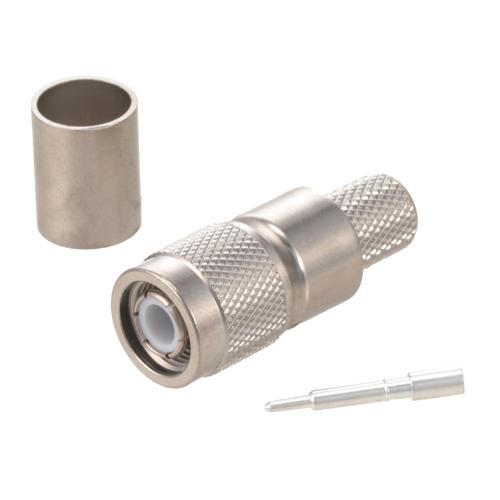 TNC Male Connector Crimp/Solder Attachment for LMR-400, LMR-400-DB, LMR-400-UF, .400 inch Cable FMCN5255