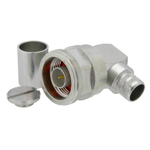 RA N Male (Plug) Connector Crimp/Solder Attachment for LMR-400, LMR-400-DB, LMR-400-FR, LMR-400-LLPX, LMR-400-UF, LMR-400-UF-FR Cable FMCN5282