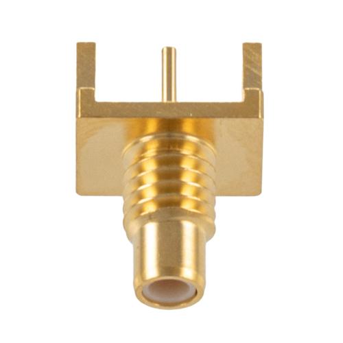 SMC Jack (Female) PCB Connector 0.062 inch End Launch Solder Attachment .030 inch Diameter FMCN5334