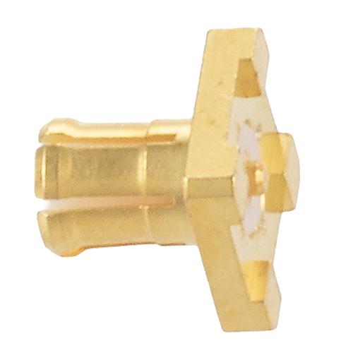 MCX Plug (Male) PCB Connector Solder Attachment Surface Mount 0.036 inch Hole Diameter FMCN5336