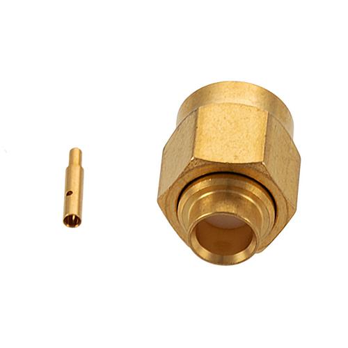 SMA Male Non-Magnetic Connector Solder Attachment for 0.141 Semi-Rigid, FM-141FL-NM, FM-SR141-NM Cable FMCN5343