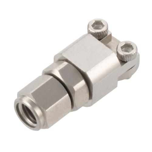 1.00 mm Male (Plug) 2 Hole PCB Narrow Body, 0.0866 Inches End Launch PCB Connector, Solderless FMCN5373