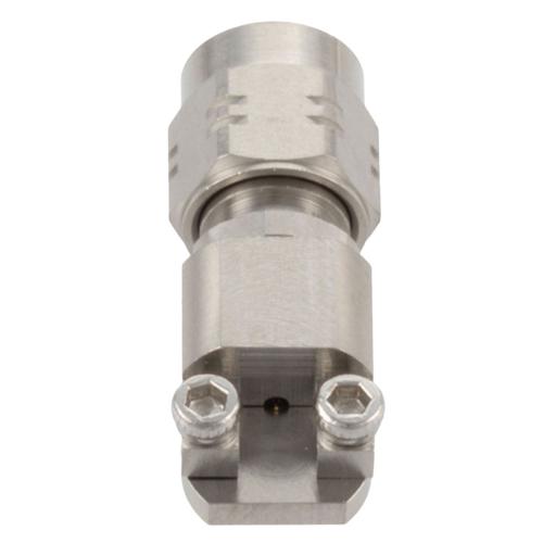 1.85 mm Male (Plug) 2 Hole PCB Narrow Body, 0.0866 Inches End Launch PCB Connector, Solderless FMCN5374