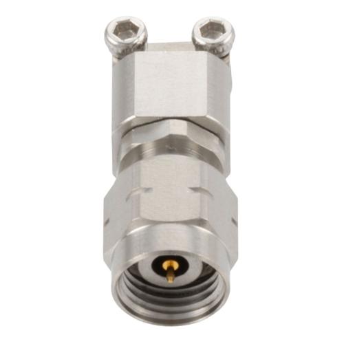 2.4mm Male (Plug) 2 Hole PCB Narrow Body, 0.0866 Inches End Launch PCB Connector, Solderless FMCN5375