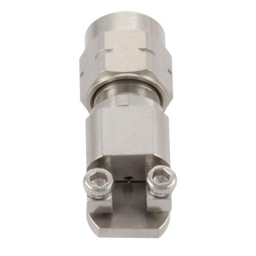 2.4mm Male (Plug) 2 Hole PCB Narrow Body, 0.0866 Inches End Launch PCB Connector, Solderless FMCN5375