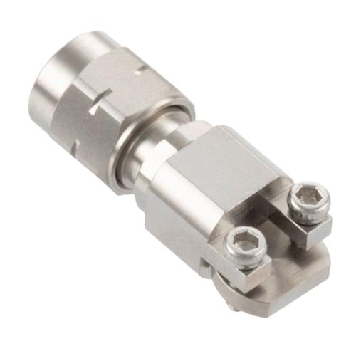 2.4mm Male (Plug) 2 Hole PCB Narrow Body, 0.0866 Inches End Launch PCB Connector, Solderless FMCN5375