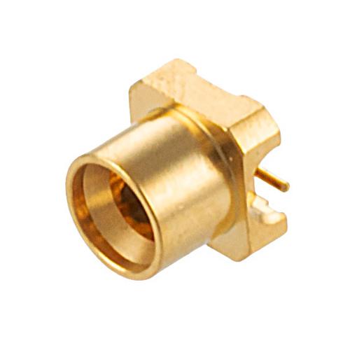 Mini SMP Male (Plug) Smooth Bore Connector Solder Attachment Surface Mount PCB, Up to 26.5 GHz FMCN5385