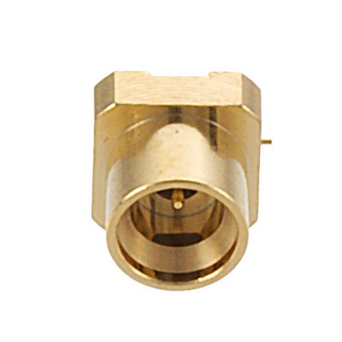 Mini SMP Male (Plug) Smooth Bore Connector Solder Attachment Surface Mount PCB, Up to 67.0 GHz FMCN5386