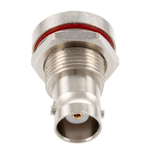 BNC Female (Jack) Bulkhead Hermetically Sealed Connector Turret Terminal Solder Attachment FMCN5409