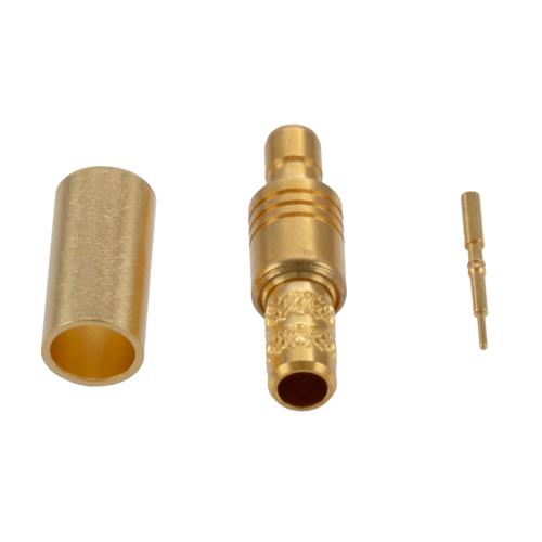 SMB Jack (Female) Connector Crimp Attachment for RG58CU, LMR-195, LMR-195-FR, LMR-195-LLPL, RG303HV, TCOM-195, 0.195 Inch Cable FMCN5438