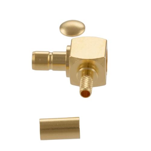 RA SMB Jack (Female) Connector Crimp Attachment for LMR-100A-PVC, RG174, RG174NM, RG188, RG316, 0.100 Inch Cable FMCN5439