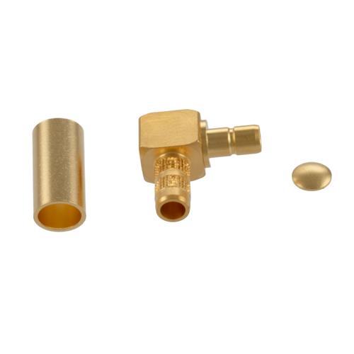 RA SMB Jack (Female) Connector Crimp Attachment for RG58CU, LMR-195, LMR-195-FR, LMR-195-LLPL, RG303HV, TCOM-195, 0.195 Inch Cable FMCN5441