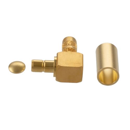 RA SMB Jack (Female) Connector Crimp Attachment for RG58CU, LMR-195, LMR-195-FR, LMR-195-LLPL, RG303HV, TCOM-195, 0.195 Inch Cable FMCN5441