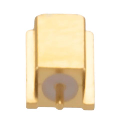 Mini SMP Male (Plug) Smooth Bore PCB Connector Edge Mount Attachment 0.02 Inches Diameter FMCN5492