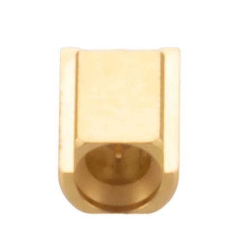 Mini SMP Male (Plug) Full Detent PCB Connector Edge Mount Attachment 0.02 Inches Diameter FMCN5493