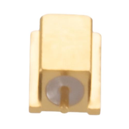 Mini SMP Male (Plug) Full Detent PCB Connector Edge Mount Attachment 0.02 Inches Diameter FMCN5493