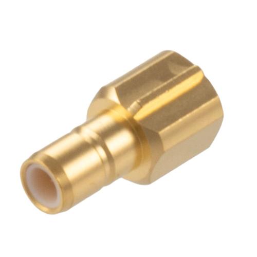 SMB Jack (Female) PCB Connector PCB Edge Mount Attachment 0.02 Inches Diameter FMCN5497