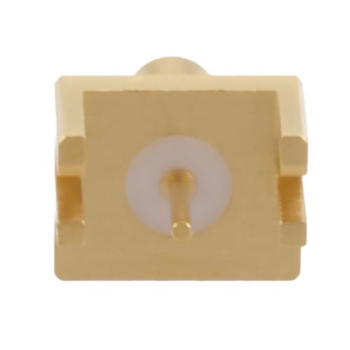 Mini SMP Jack (Female) Non-magnetic PCB Connector 0.068 Inch End Launch Solder Attachment 0.03 Inches Diameter FMCN5499