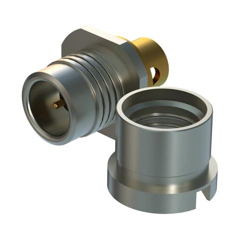 SMP Male Bulkhead Engineering Grade Smooth Bore Connector Solder Attachment for FM-SR086TB, FM-SR086TBJ, FM-SR086CUTN, RG405 Cable FMCN5526