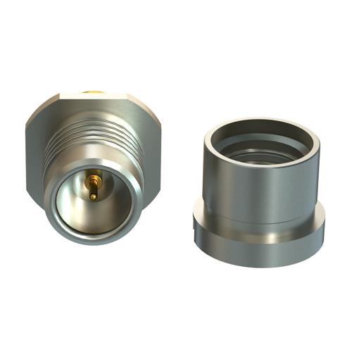 SMP Male Bulkhead Engineering Grade Smooth Bore Connector Solder Attachment for FM-SR086TB, FM-SR086TBJ, FM-SR086CUTN, RG405 Cable FMCN5526
