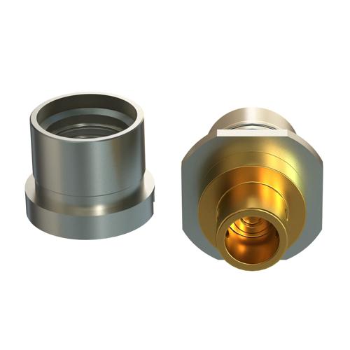 SMP Male Bulkhead Engineering Grade Smooth Bore Connector Solder Attachment for FM-SR086TB, FM-SR086TBJ, FM-SR086CUTN, RG405 Cable FMCN5526