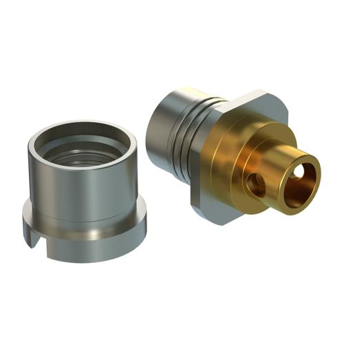 SMP Male Bulkhead Engineering Grade Smooth Bore Connector Solder Attachment for FM-SR086TB, FM-SR086TBJ, FM-SR086CUTN, RG405 Cable FMCN5526