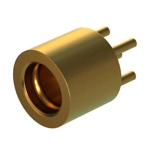 SMP Male Engineering Grade Full Detent PCB Connector Thru Hole Solder Attachment .140 inch Pin Length FMCN5532