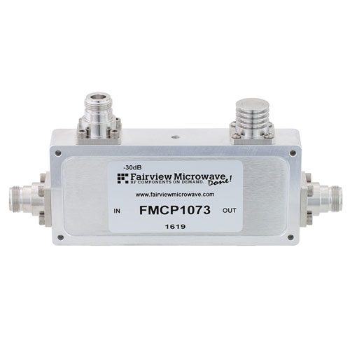 N Directional Coupler 30 dB Coupled Port From 698 MHz to 2.7 GHz Rated To 200 Watts FMCP1073