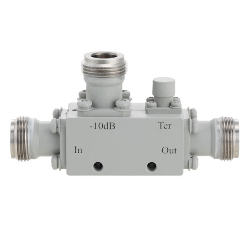 N Directional Coupler 10 dB 4 GHz to 18 GHz Rated to 50 Watts FMCP1114-10