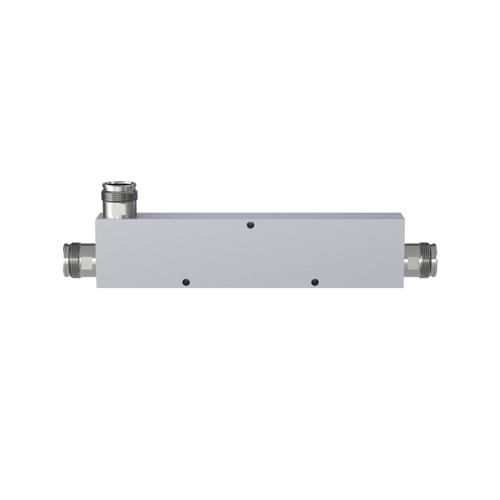 10 dB Low PIM Directional Coupler with 4.3-10 Female Connectors, 350 MHz to 3.8 GHz, IP65 Rated, 200 Watt Power Rating FMCP1167-10
