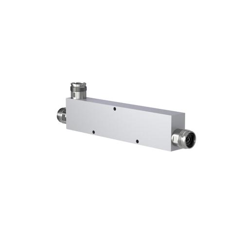 10 dB Low PIM Directional Coupler with 4.3-10 Female Connectors, 350 MHz to 3.8 GHz, IP65 Rated, 200 Watt Power Rating FMCP1167-10