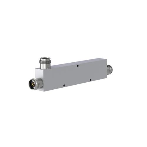 6 dB Low PIM Directional Coupler with 4.3-10 Female Connectors, 350 MHz to 3.8 GHz, IP65 Rated, 200 Watt Power Rating FMCP1167-6