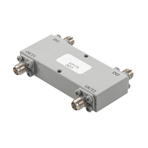 SMA 90 Degree Hybrid Coupler From 1.4 GHz to 6 GHz Rated to 50 Watts FMCP1176
